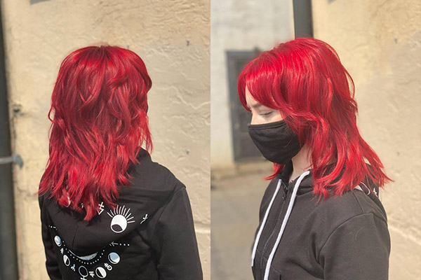 Intense Red - Rainbow color treatment from Pulp Riot