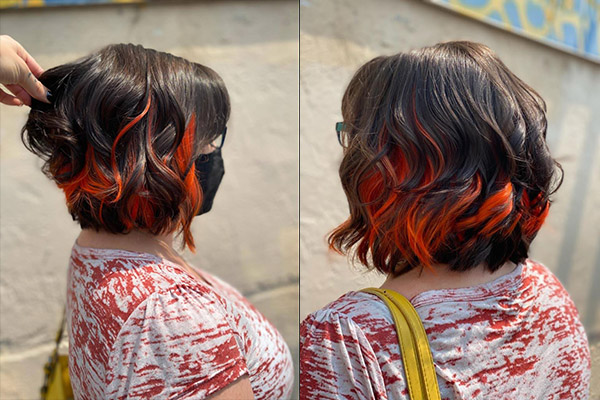A touch of Color- Rainbow color treatment from Pulp Riot